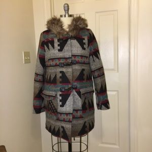 Super soft Santa Fe style coat